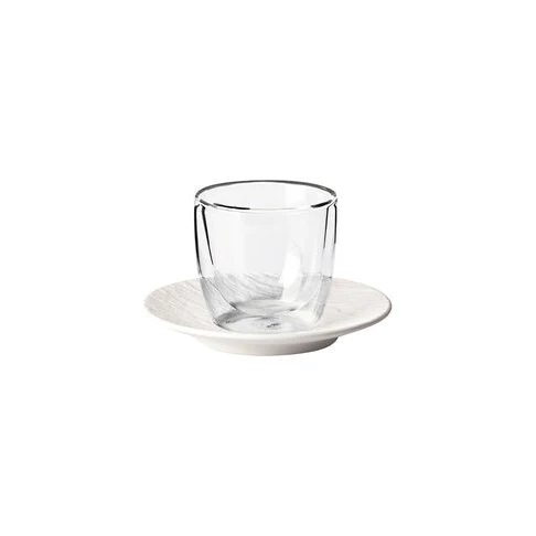 Villeroy & Boch Manufacture Rock Blanc mokka/espressokopp 2 delar