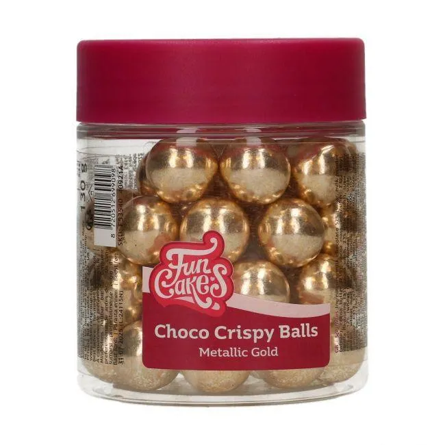 Boules Choco XXL - Metallisk Guld 130g