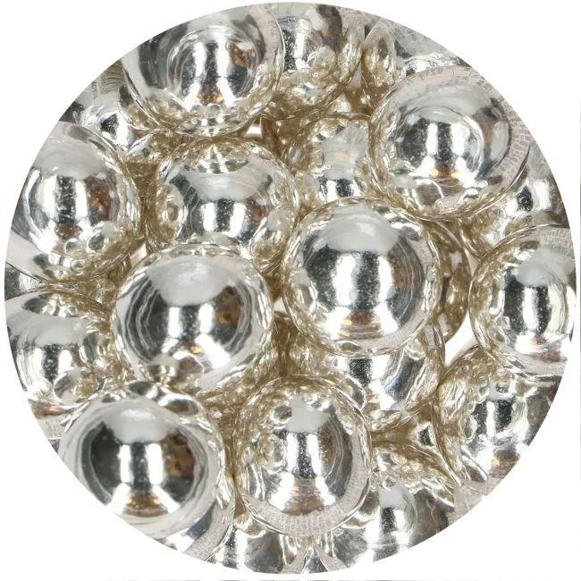 Boules Choco XXL - Metallisk Silver 130g