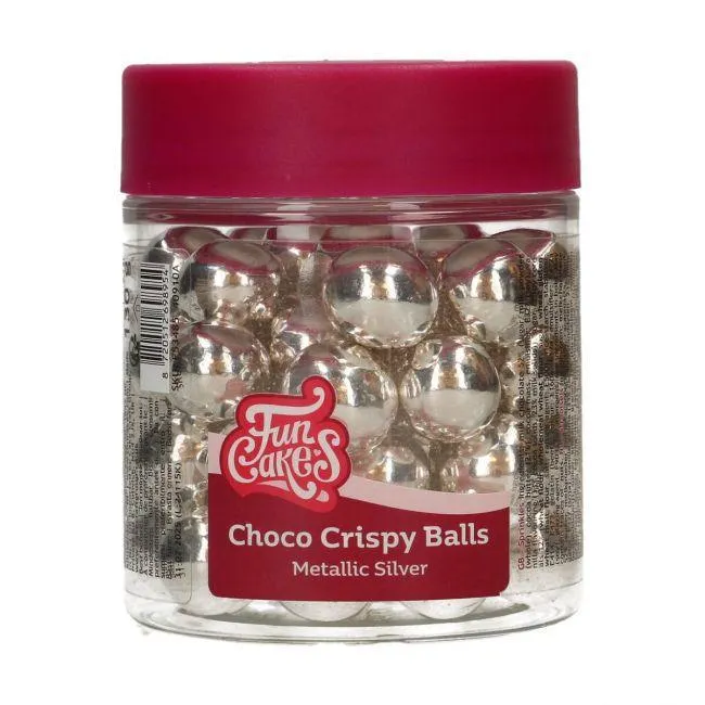 Boules Choco XXL - Metallisk Silver 130g
