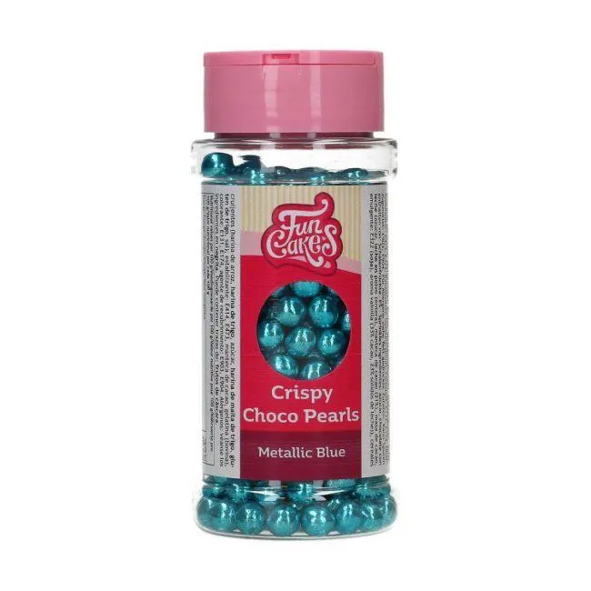 Choco Pearls - Metallic Blå 60g