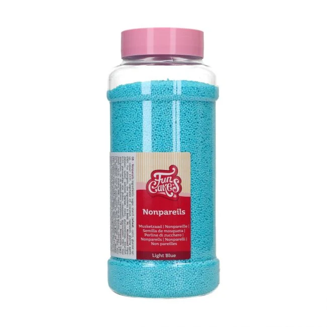 Mini Ljusblå Kulor - 800g