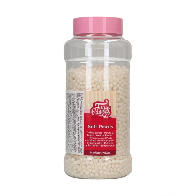 Perles Tendres Blanches - 5 mm - 500 g