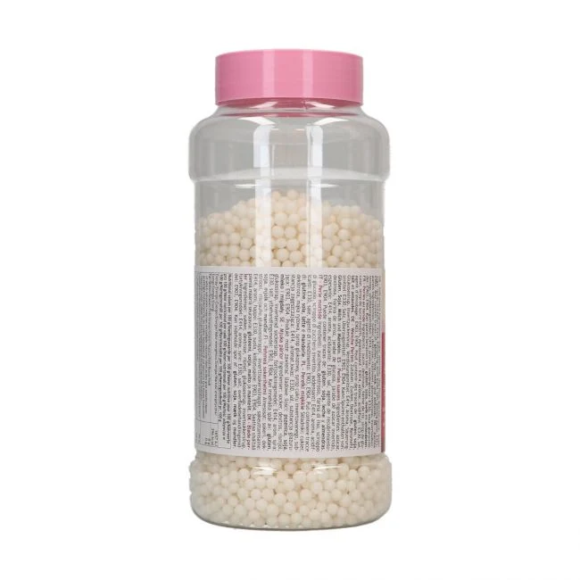 Perles Tendres Blanches - 5 mm - 500 g