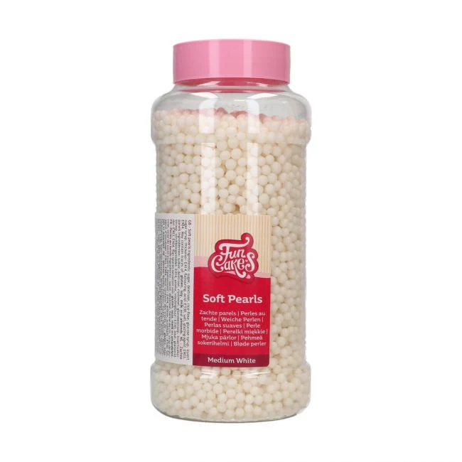 Perles Tendres Blanches - 5 mm - 600 g