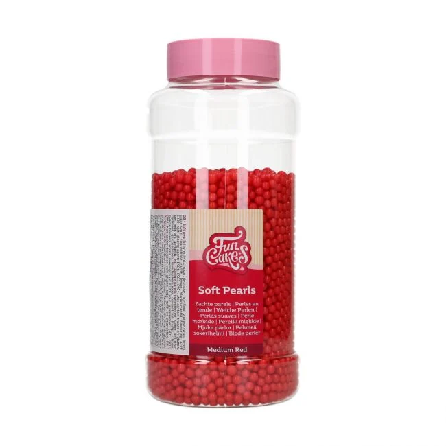 Perles Tendres Rouges - 5 mm - 500 g