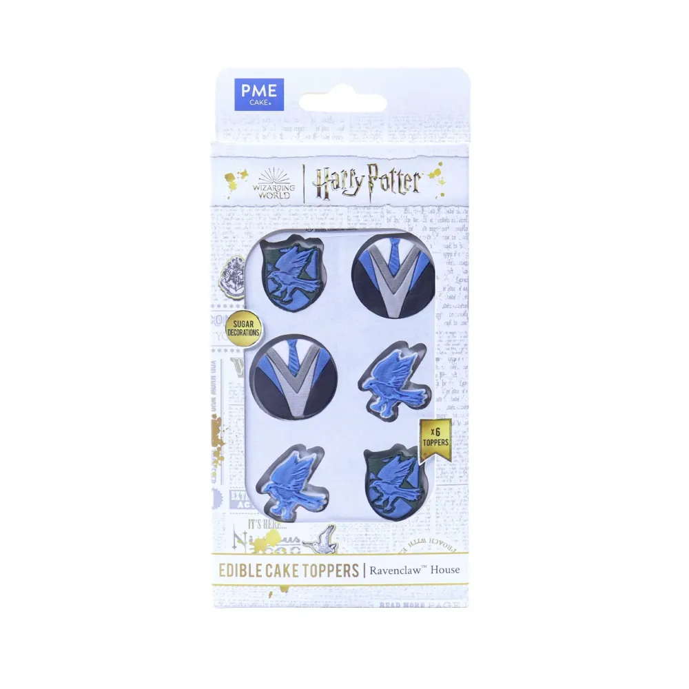 Set/6 Ätbart Dekor Ravenclaw