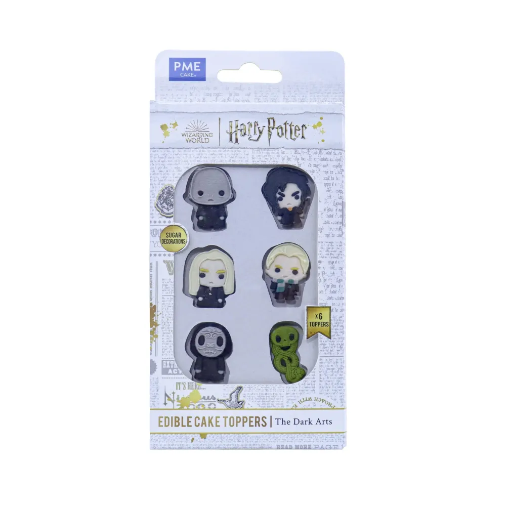 Set/6 Ätbart Dekorationsmörka Konster