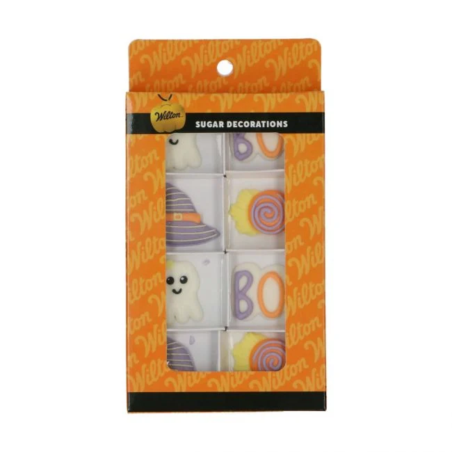 Set/8 Ätbart Dekor Sött Halloween