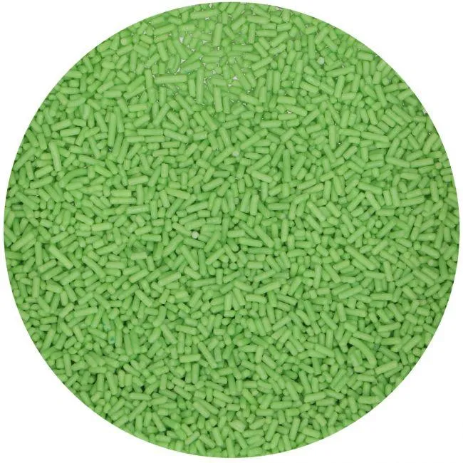 Sockerströssel - Grön 80g