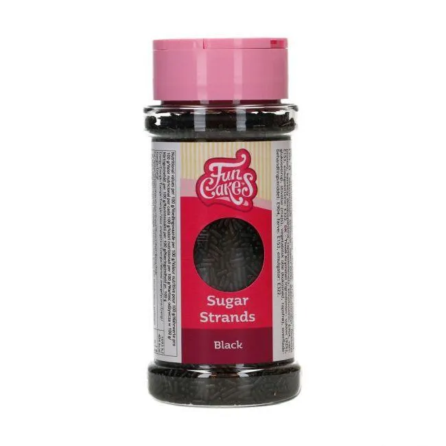 Sockerströssel - Svart 80g