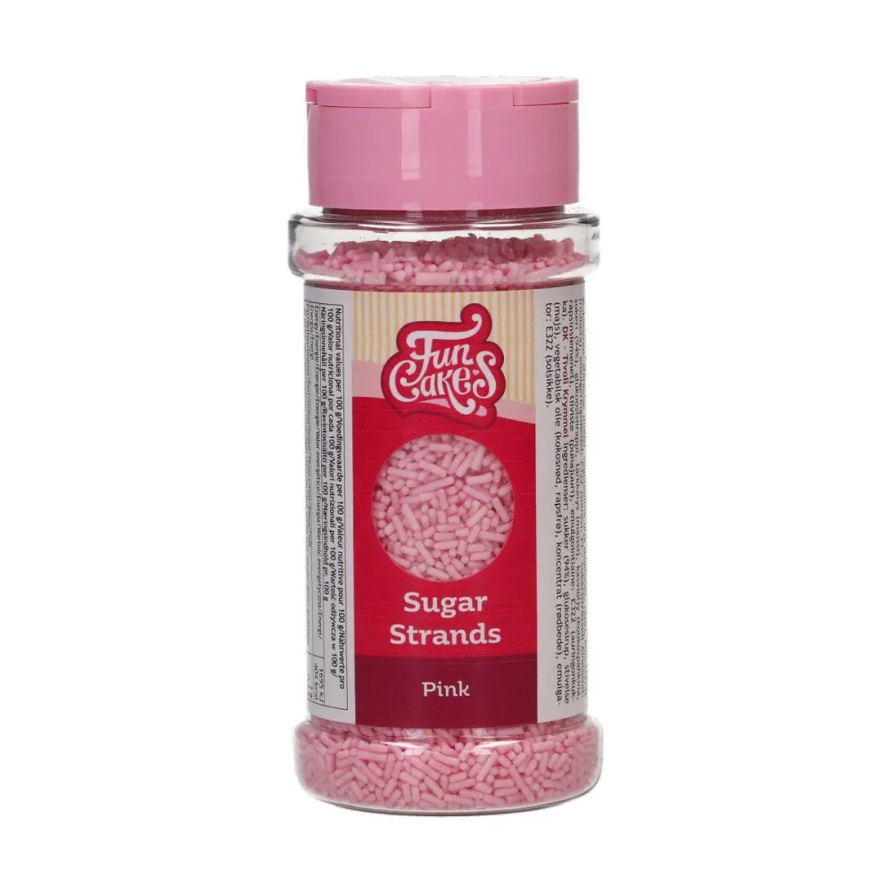 Sockervermiceller - Rosa 80g