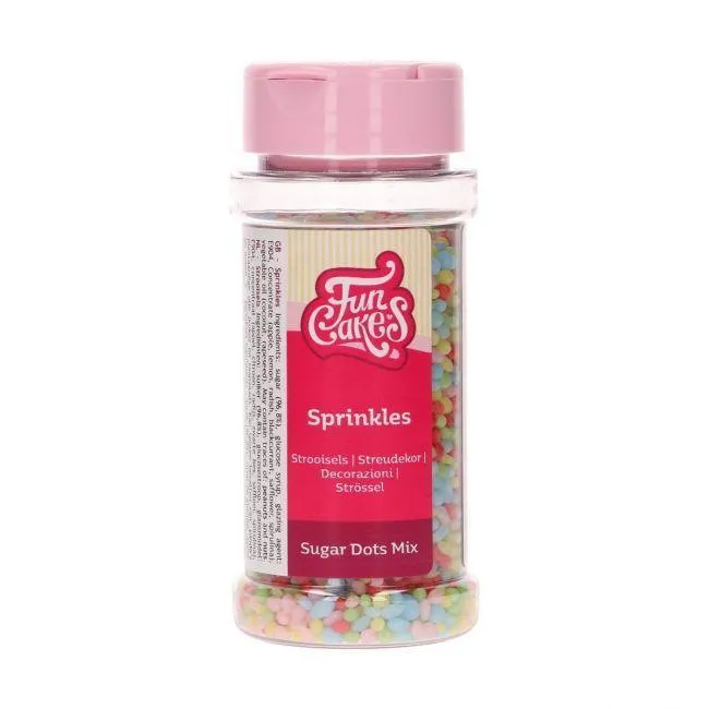 Söta granulater Färgmix - 80g