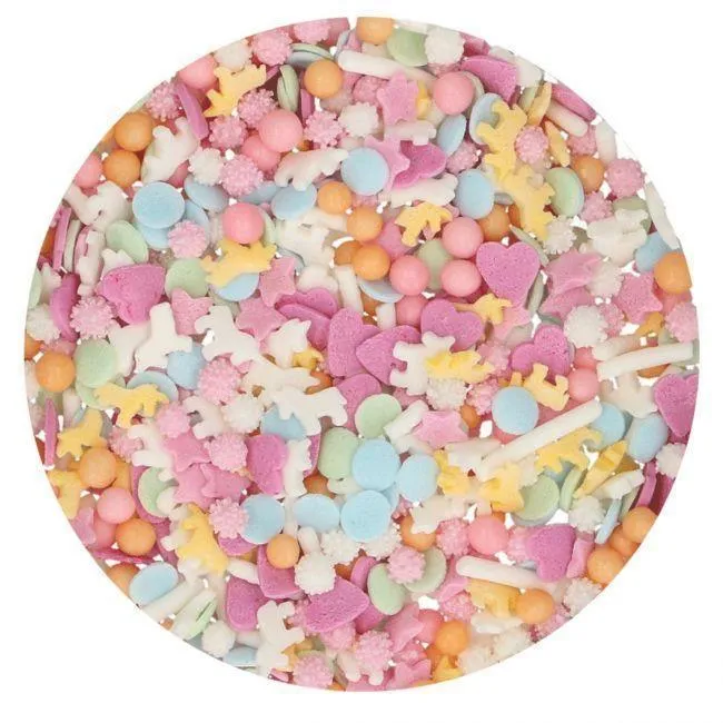 Strössel Enhörning Pastell - 600g