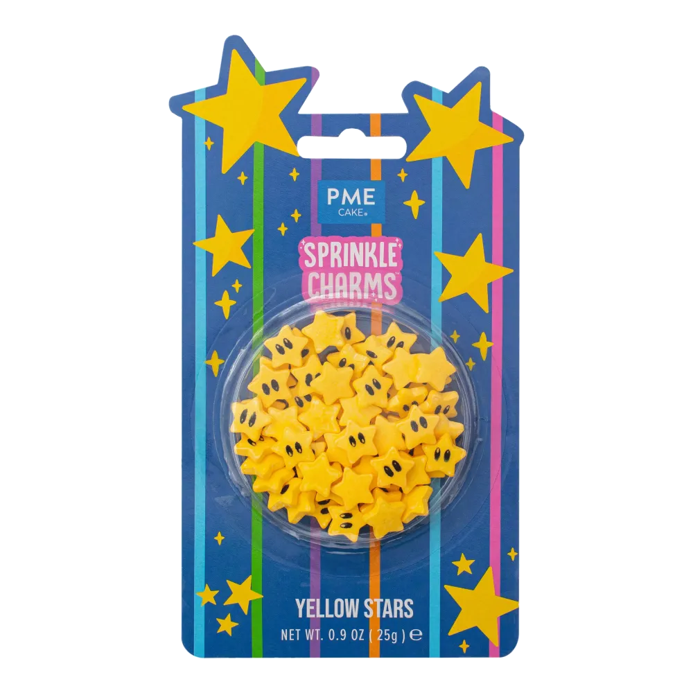 Strössel Gula Stjärnor - 25g