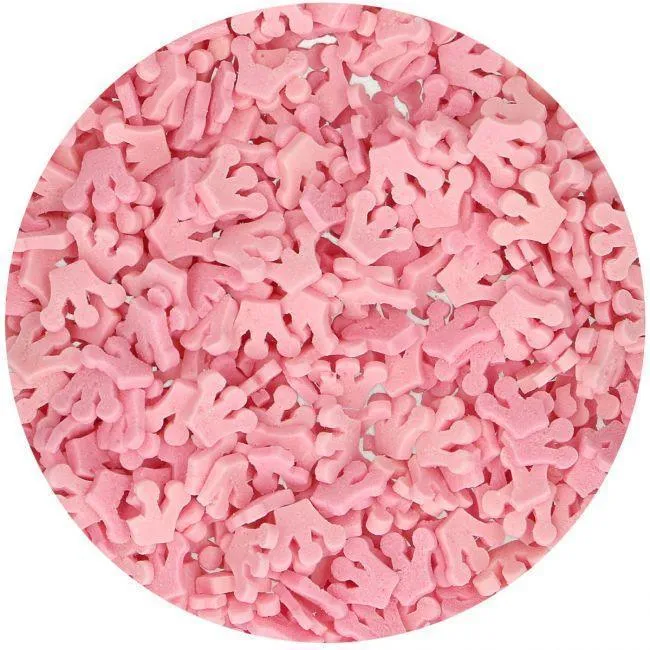 Strössel Kronor Rosa - 45g