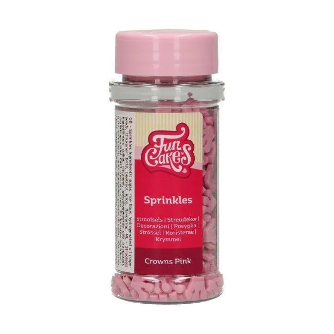 Strössel Kronor Rosa - 45g