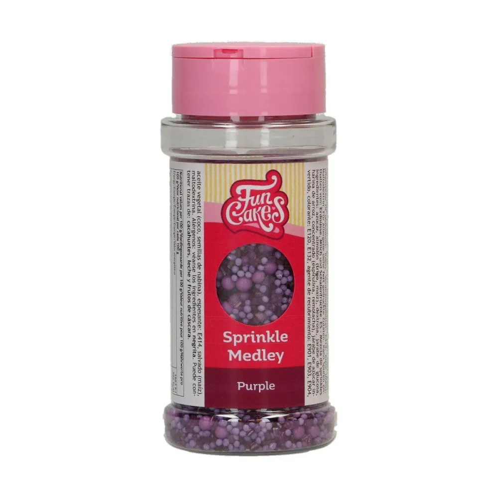 Strössel Lila Blandning - 70g