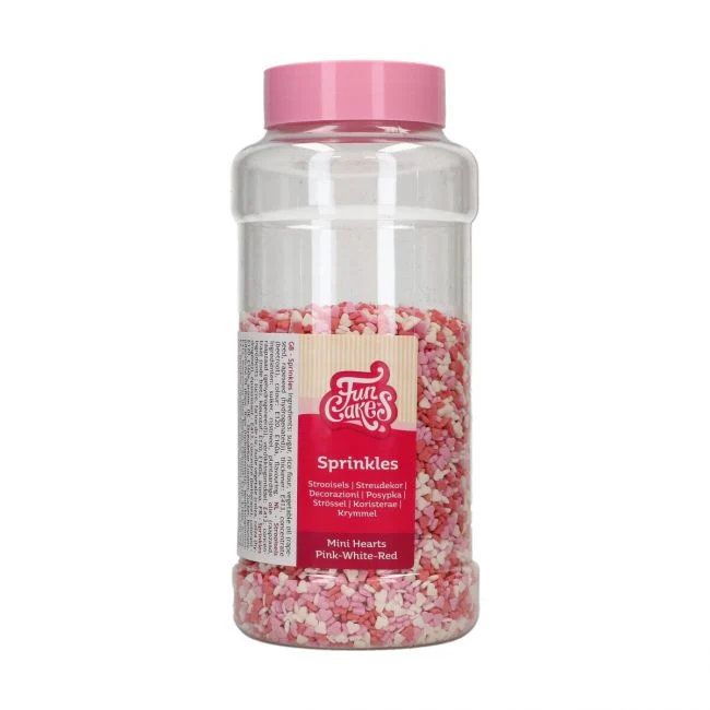 Strössel Mini Hjärtan - 450g