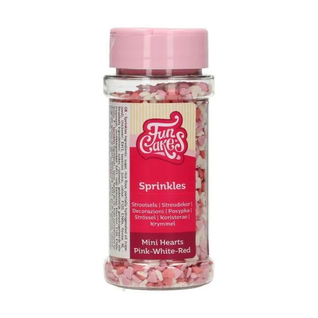 Strössel Mini Hjärtan - 60g