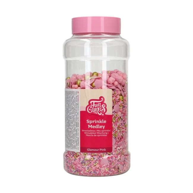 Strössel Rosa Glamour - 600g
