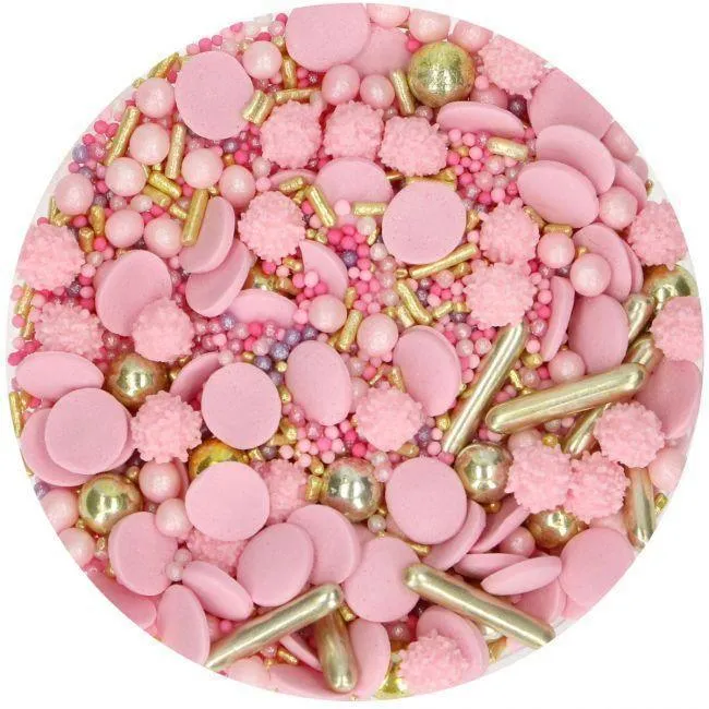 Strössel Rosa Glamour - 600g