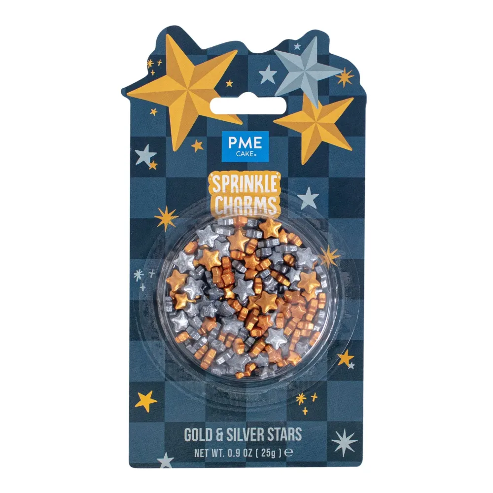Strössel Stjärnor Guld & Silver 25g