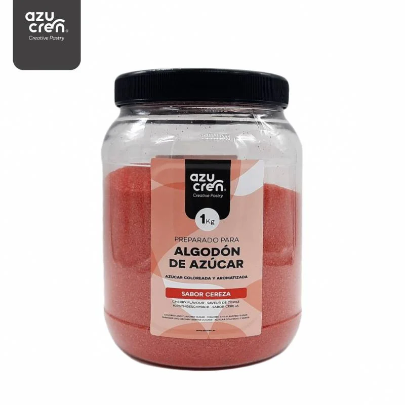 Socker för sockervadd - Körsbär 1 kg