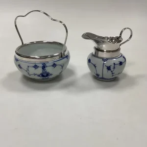 Tysk musselmalet Sukker og Fløde sæt