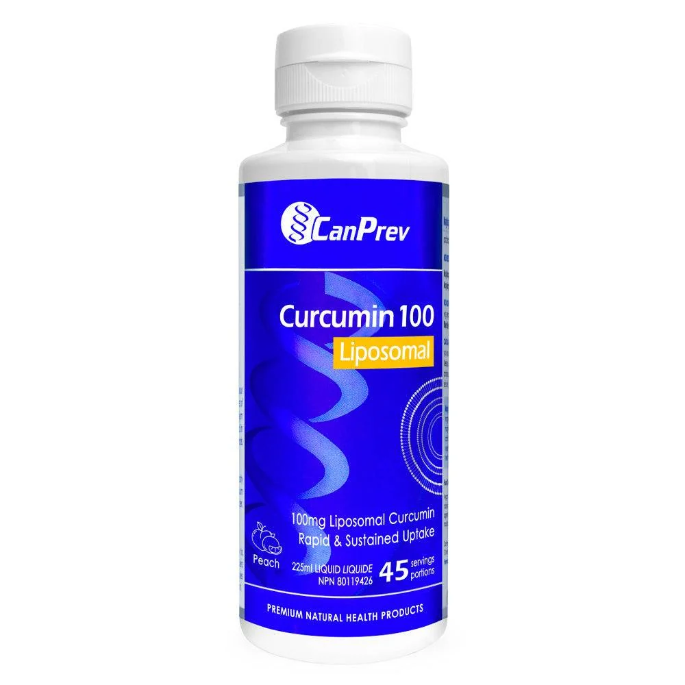 CanPrev Liposomal Curcumin 100 - Peach