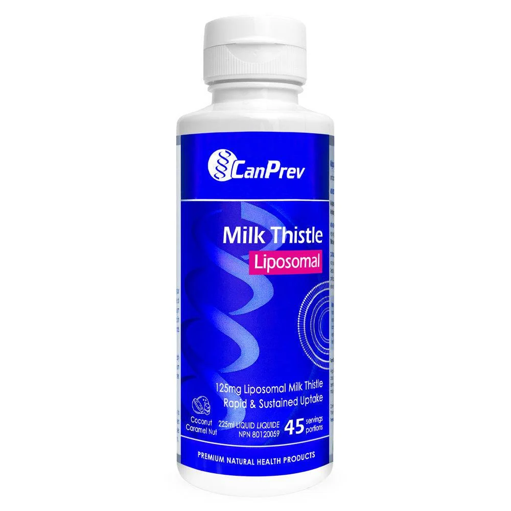 CanPrev Liposomal Milk Thistle - Coconut Caramel Nut