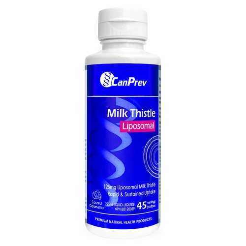 CanPrev Liposomal Milk Thistle - Coconut Caramel Nut
