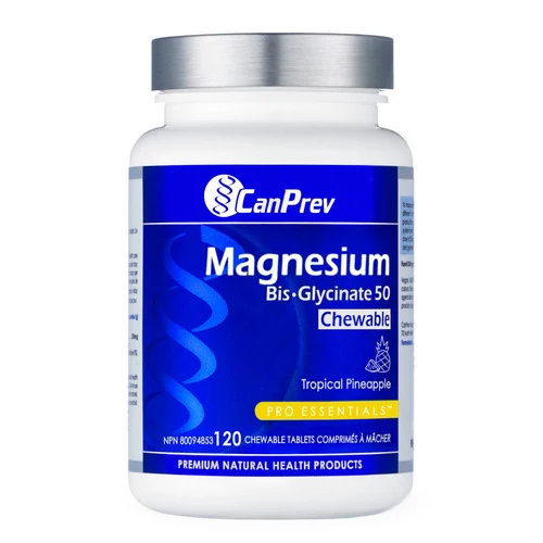 CanPrev magnesium bis-glycinate 50 tuggbar