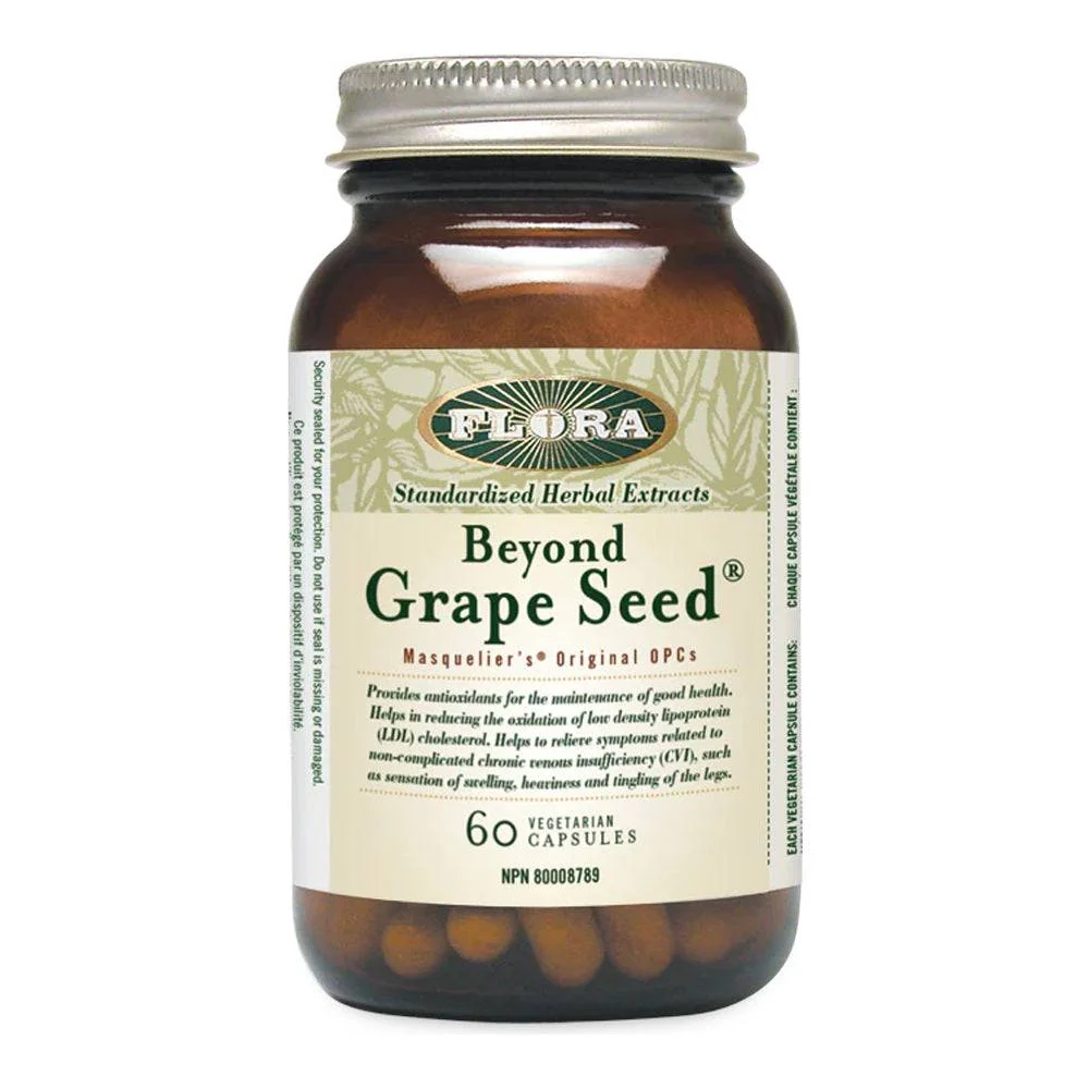 Flora Beyond Grape Seed 60 kapslar