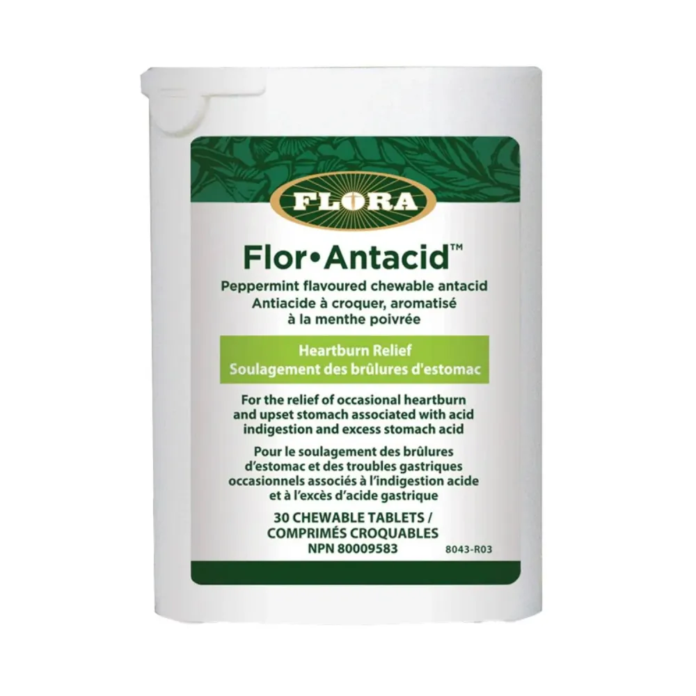 Flora flor antacid 180 stycken