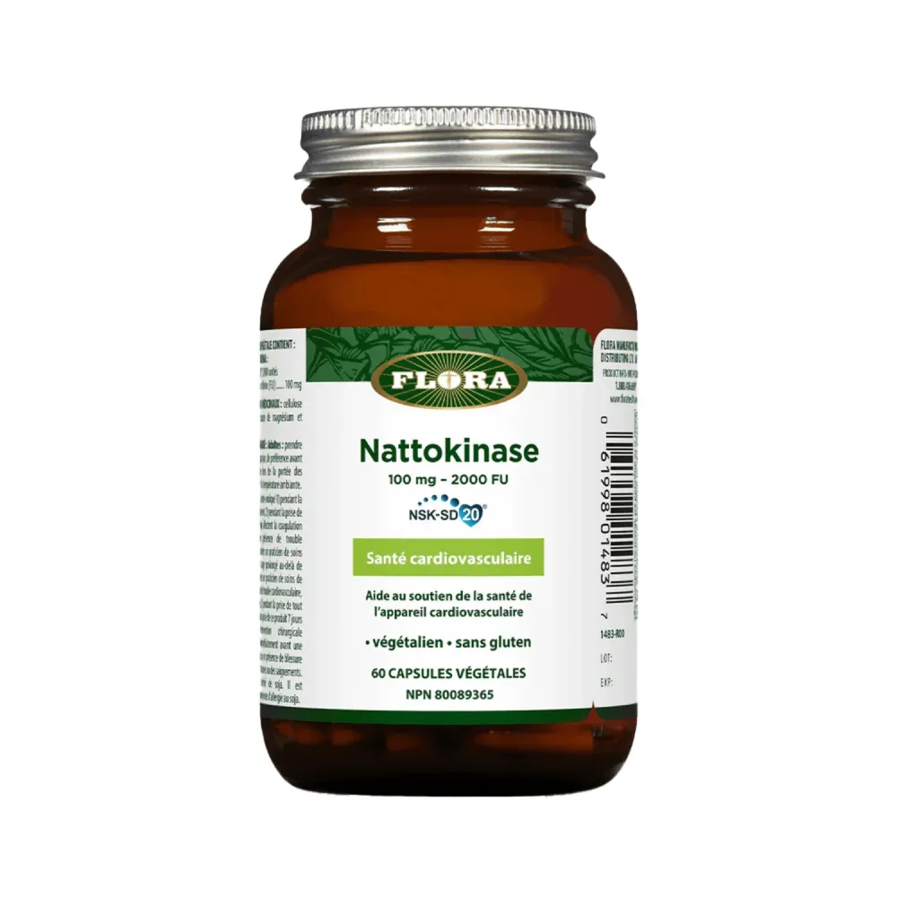 Flora Nattokinase NSK -SD 100 mg - 2000 Fu