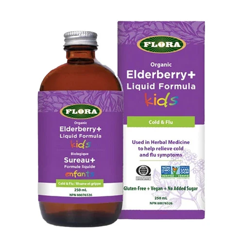 Flora Sambu Guard Elderberry+ Kids Liquid Formel