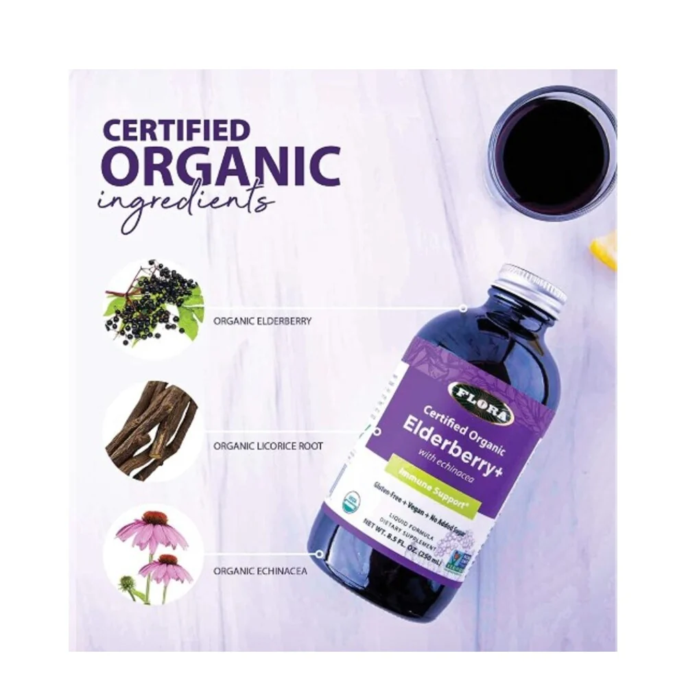Flora Sambu Guard Elderberry+ Liquid Formel