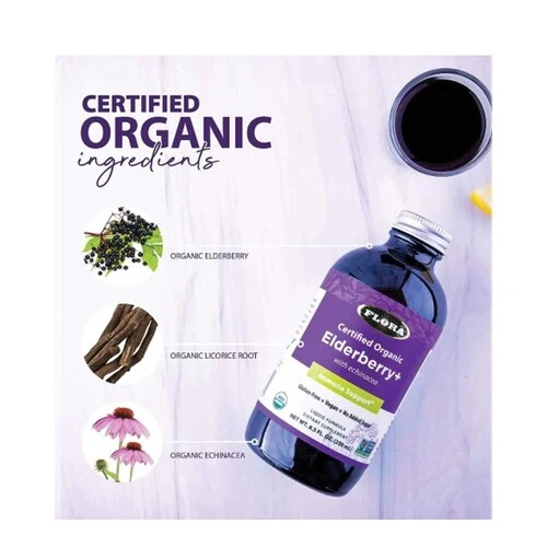 Flora Sambu Guard Elderberry+ Liquid Formel
