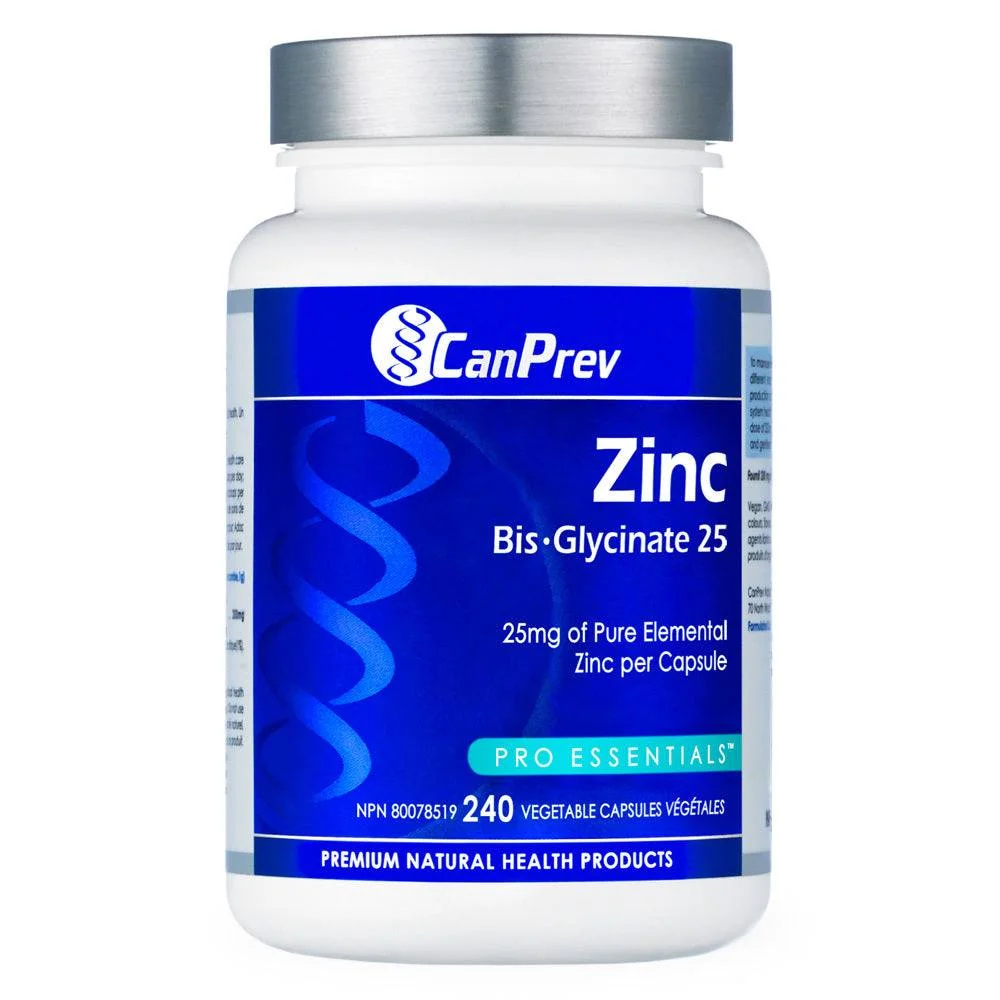 CanPrev Zinc Bis-Glycinate 25