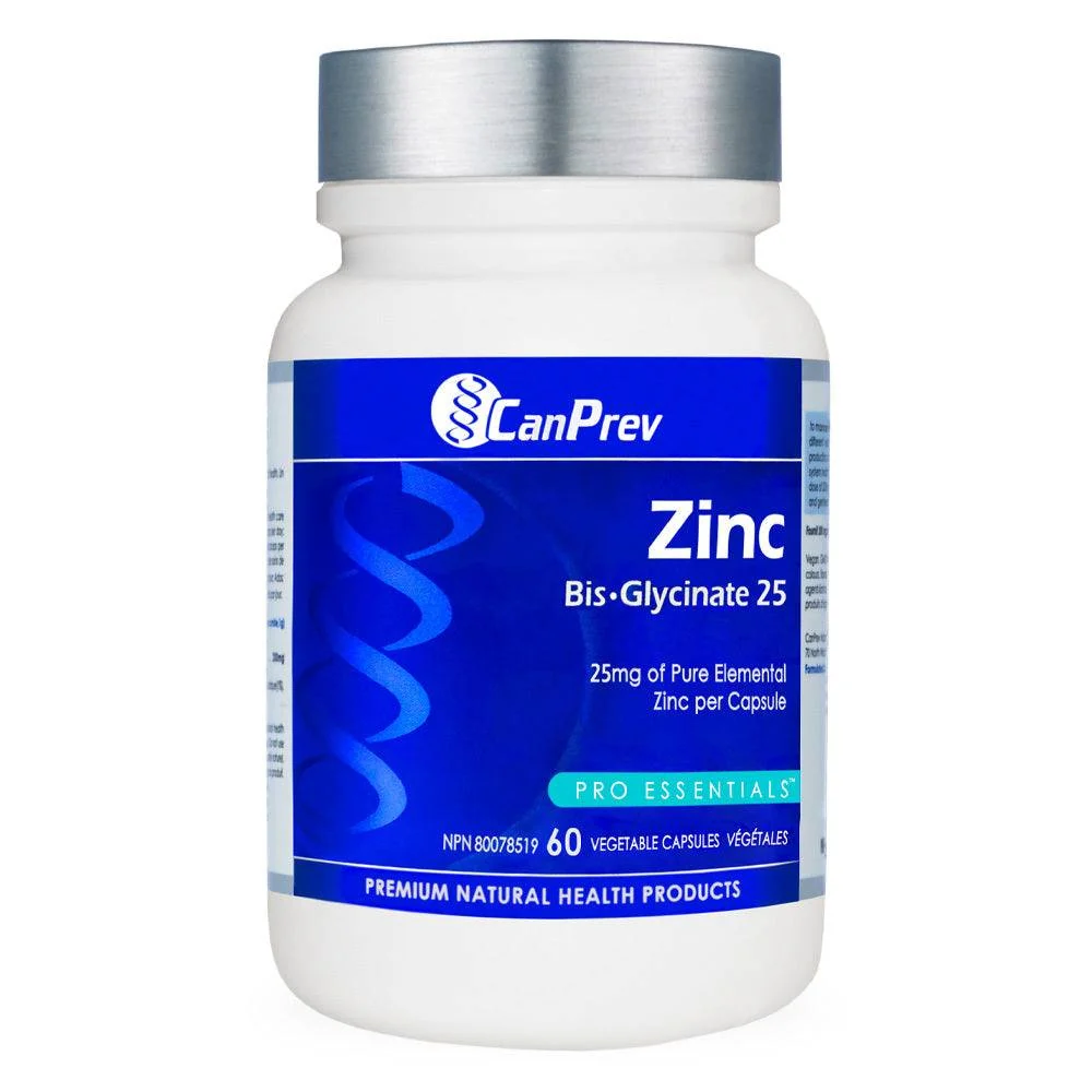 CanPrev Zinc Bis-Glycinate 25