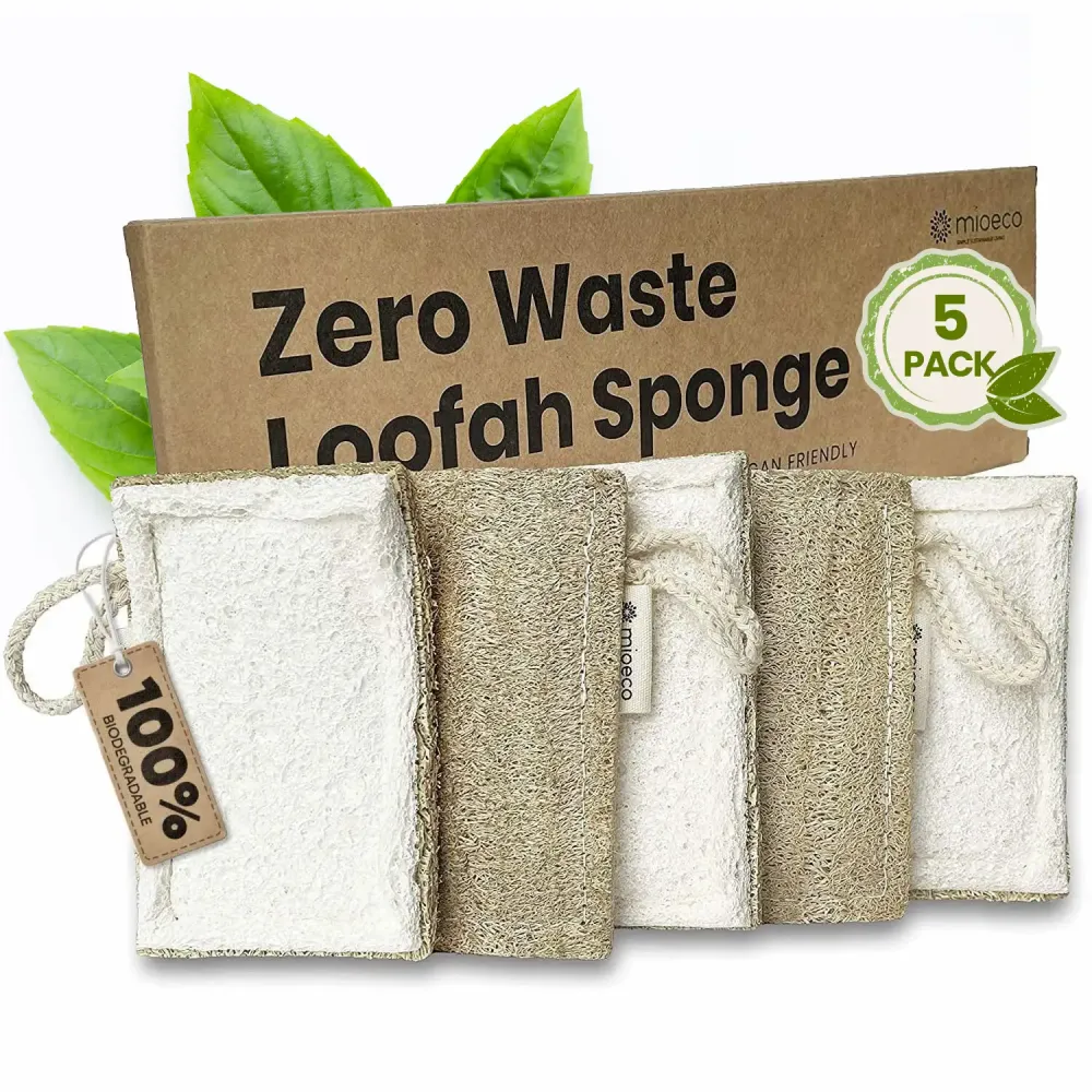 Naturlig loofah-köksvamp – hållbar och miljövänlig | HAPPY SINKS