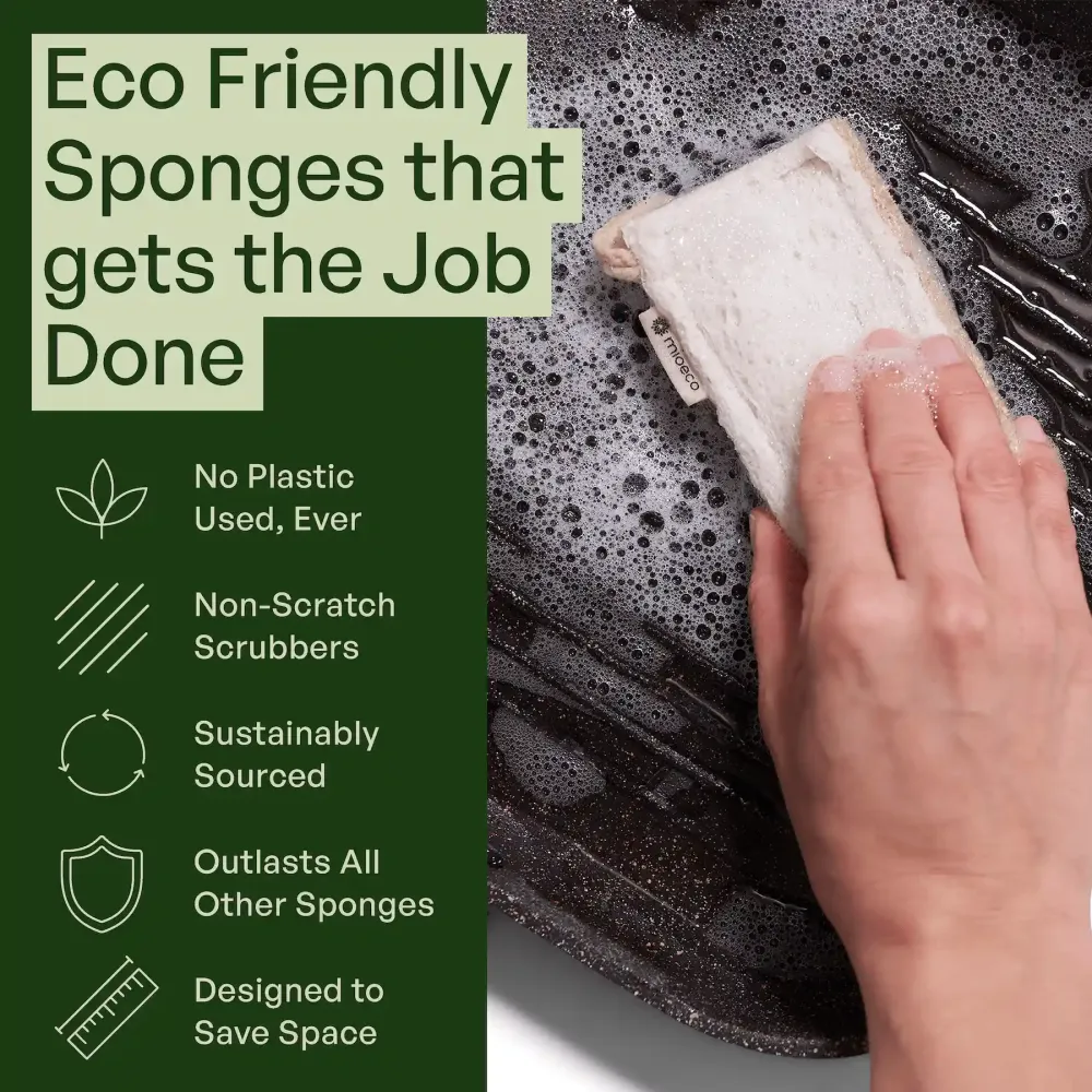 Naturlig loofah-köksvamp – hållbar och miljövänlig | HAPPY SINKS