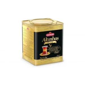 Caykur Altinbas Klasik Black Tea Metal Box - 3.53oz