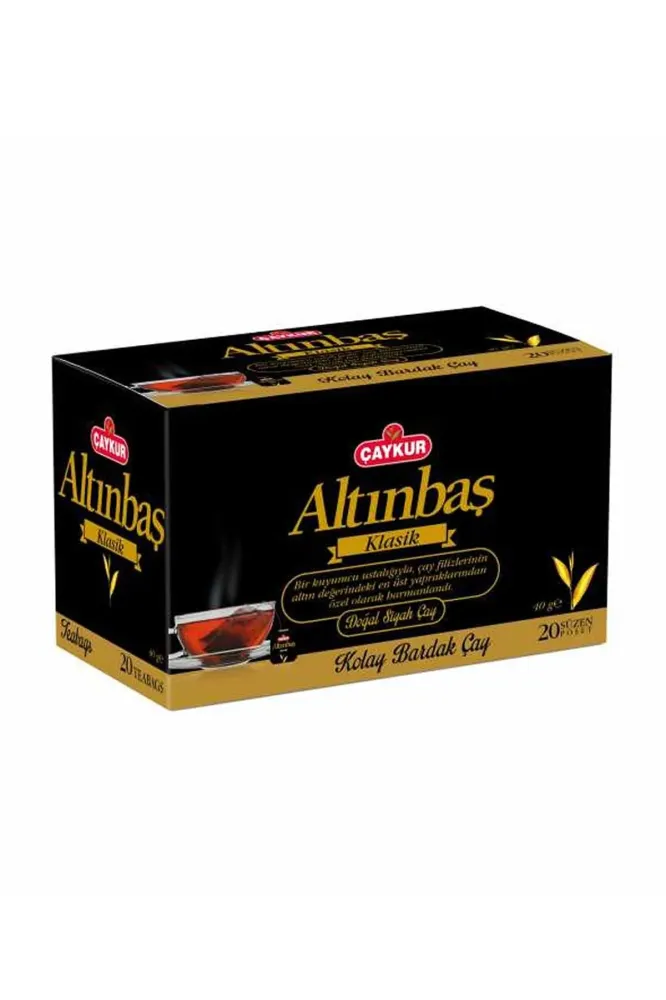 Caykur Altinbas Klasik svart te - 20 tepåsar