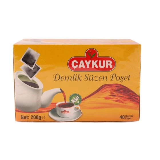 Caykur turkiskt svart te för tepanna - 40 tepåsar