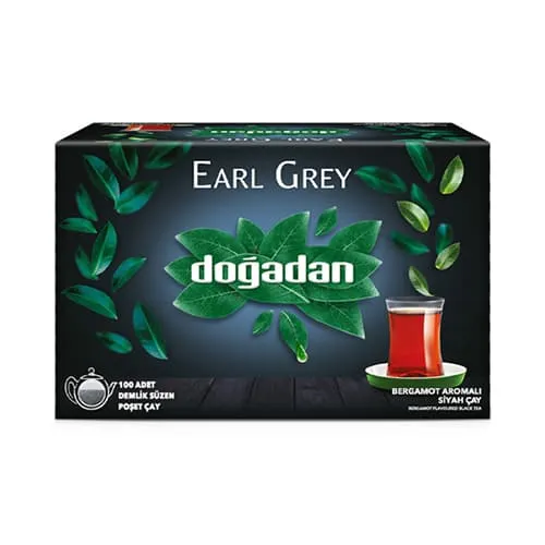 Dogadan Earl Grey Tea Pot - 100 tepåsar