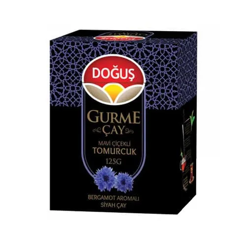 Dogus Gourmet Blue Flower Bud Black Tea Bergamot - 4.41oz