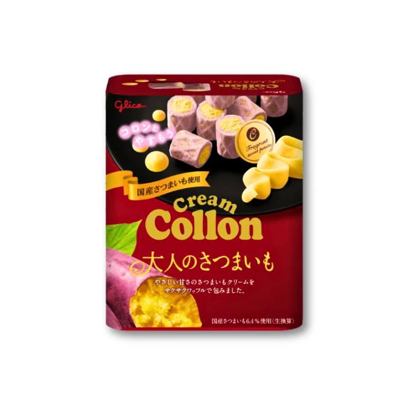 Glico Cream Collon - Lila sötpotatis
