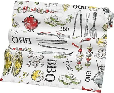 Cult Design BBQ tablerunner Matching Napkins